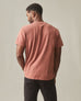 Men's Vintage Crew Tee - Washed Smoked Paprika